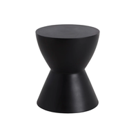 Logan End Black Table