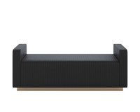 Odette Maven Black Bench