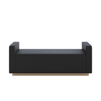 Odette Maven Black Bench