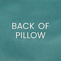 Cubit Aqua Throw Pillow - Pillow Detail | Bone & Brass