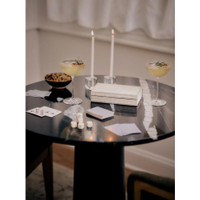 Andres Hair on Hide Playing Card Set - Grey - Alternate View | Bone & Brass