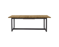 Geneve Extension Natural - 83" to 107" Dining Table