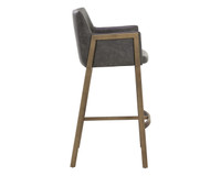 Bernadette Kendall Grey Counter Stool