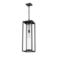 Black Dunbroch Open Frame Outdoor Pendant, view 5