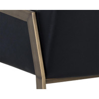 Bernadette Dining Bravo Black Armchair, view 5