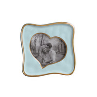 Frame Encanto Curved Heart 5 x 5 (Blue) | Bone & Brass