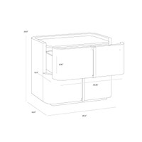 Jamille Small - Cognac Nightstand