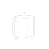 Ollo End Table, view 3