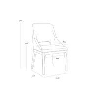 Estrada Mainz Cream Dining Chair