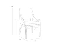 Estrada Mainz Cream Dining Chair
