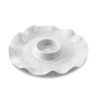 White Havana Chip & Dip Platter | Bone & Brass