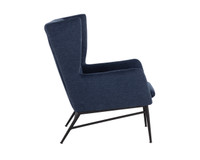 Kasen Belfast Navy Lounge Chair