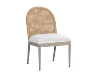 Calandri Greige - Louis Cream Dining Chair