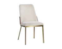 Marie Belfast Oatmeal / Bravo Cognac Dining Chair