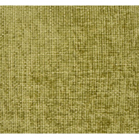 Close-up of a Norse Moss Green throw pillow fabric, showing its refined, textured polyester weave.