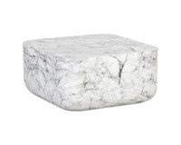 Strut Marble Look Coffee Table