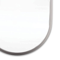 Canal Polished Nickel Mirror - Mirror Frame Detail | Bone & Brass