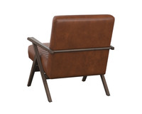 Peyton Bravo Cognac Lounge Chair