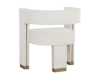 Adamina Dining Rhea Light Barley Armchair