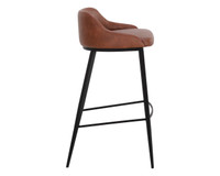 Astra Barstool Cinnamon Brown