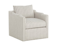 Roosevelt Swivel Gifford Script Lounge Chair