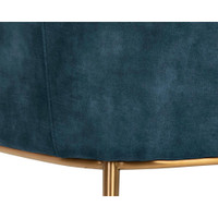 Cameron Nono Petrol Lounge Chair, view 3