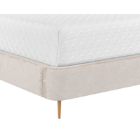 Tierra Queen - Bergen Taupe Bed, view 4