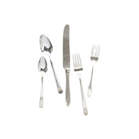 Silver Plate 5 Piece Place Setting | Bone & Brass