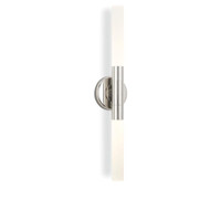 Wick Polished Nickel Hilo Sconce, view 2