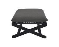 Bari Charcoal - Gracebay Grey Stool