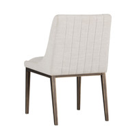 Halden Beige Linen Dining Chair