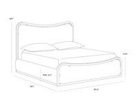 Junia King - Hailey Moon Bed