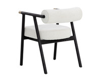Sova Dining Black - Copenhagen White Armchair