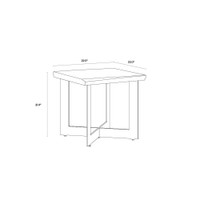 Marley Side Table, view 3