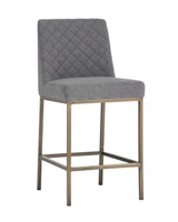 Leighland Dark Grey Counter Stool