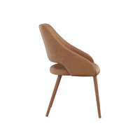 Galen Dining Missouri Cognac Leather Armchair, view 2