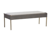 Bellevue Belfast Heather Grey / Bravo Ash Bench