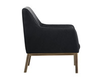 Wolfe Bravo Black Lounge Chair