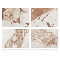 Laros Crema Breccia Marble Coffee Table, view 3