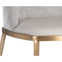 Dover Napa Stone / Polo Club Stone Dining Chair, view 2