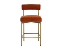 Seneca Antique Brass - Danny Rust Counter Stool