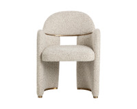 Snowden Dining Noah Ecru Armchair