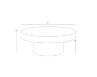 Brando Black Coffee Table