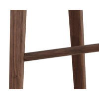 Dominic Walnut Counter Stool, view 2