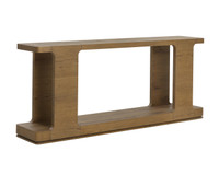 Hercules Honey Grey Console Table