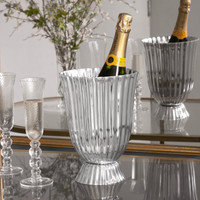 Vintage Silver Vienna Large Vase - Vase Detail | Bone & Brass