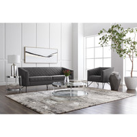 Constance End Table - Table Side View | Bone & Brass