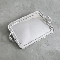 Pearl David Extra Large Tray - Tray Top View | Bone & Brass