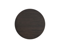 Diaz End Grey - Wood Grain Brown Table