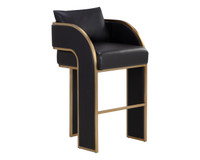 Baz Barstool Napa Black